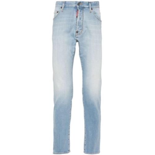 Stijlvolle Broek Dsquared2 , Blue , Heren