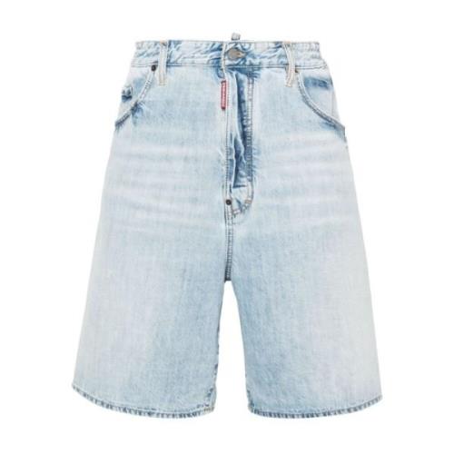 Denim Shorts Dsquared2 , Blue , Heren