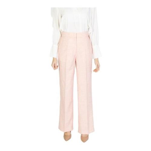 Wide Trousers Guess , Pink , Dames