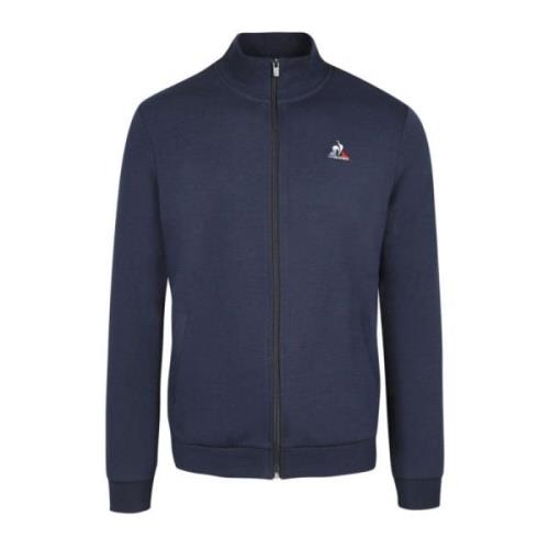 Katoenmix Sweatshirt voor Heren le coq sportif , Blue , Heren