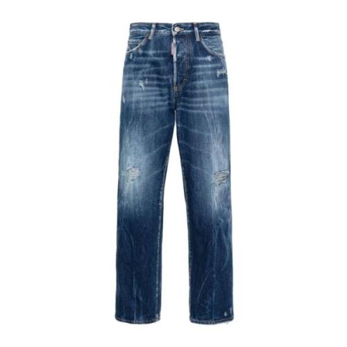 Straight Jeans Dsquared2 , Blue , Dames