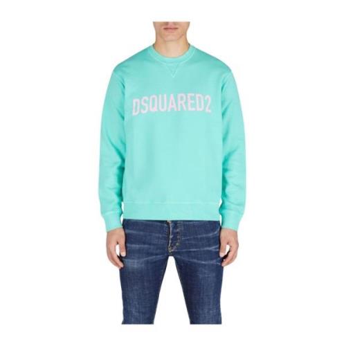 Cool Groene Sweater Dsquared2 , Green , Heren