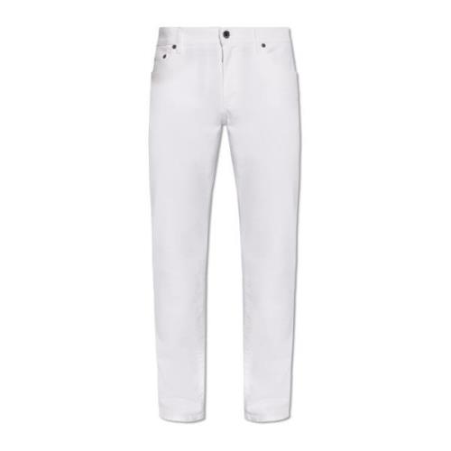 Slim-fit jeans Dolce & Gabbana , White , Heren