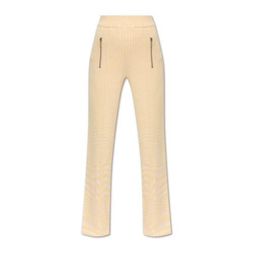 Houndstooth broek Burberry , Yellow , Dames