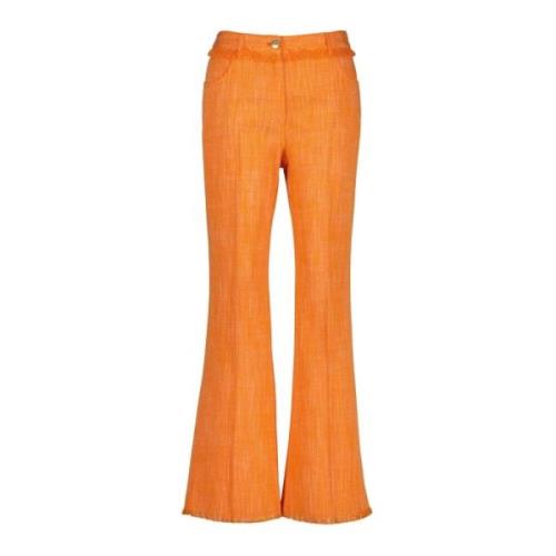 Wide Trousers Etro , Orange , Dames