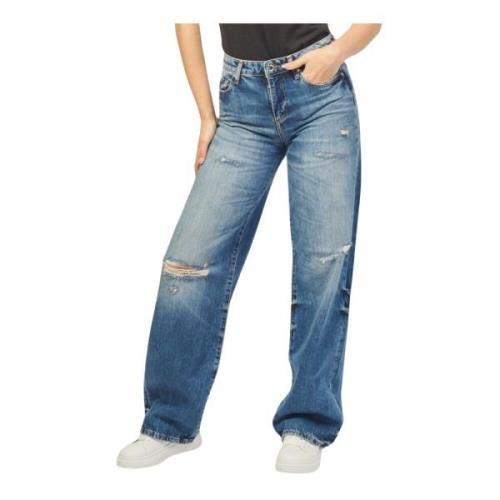 Relaxte pasvorm Denim Jeans Armani Exchange , Blue , Dames