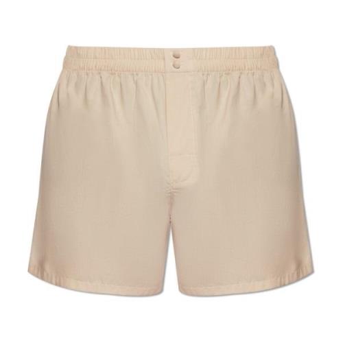 Katoenen shorts Dolce & Gabbana , Beige , Heren