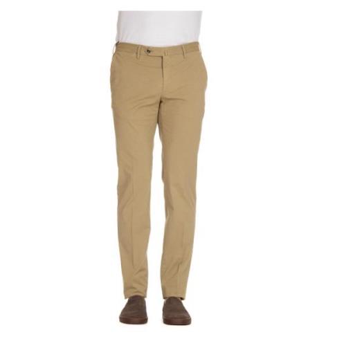 Trousers PT Torino , Beige , Heren