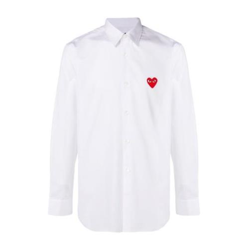 Formal Shirts Comme des Garçons Play , White , Heren