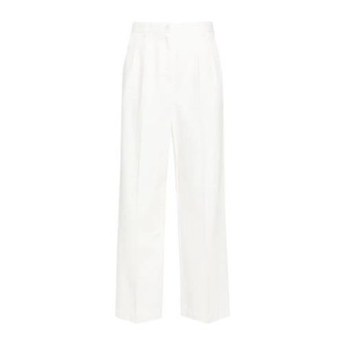 Wide Trousers A.p.c. , White , Dames