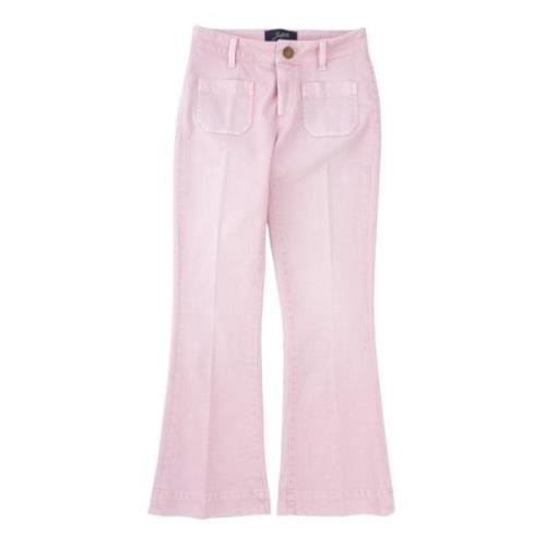 Wide Trousers Seafarer , Pink , Dames