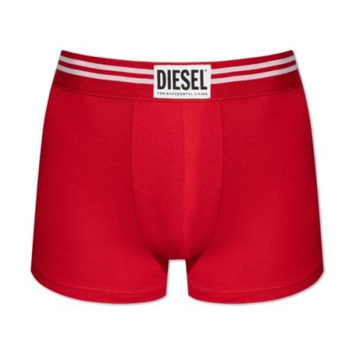 Umbx-Damien boxershorts met logo Diesel , Red , Heren