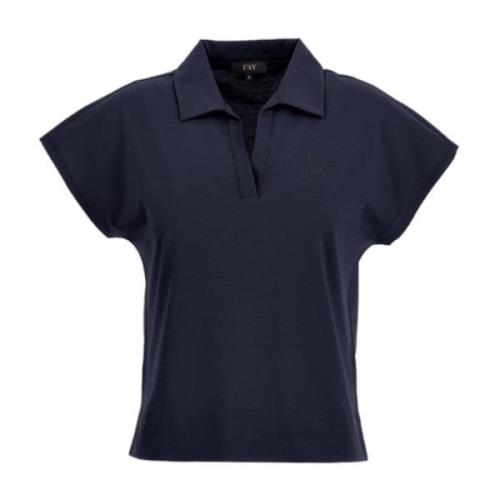 Polo Shirts Fay , Blue , Dames