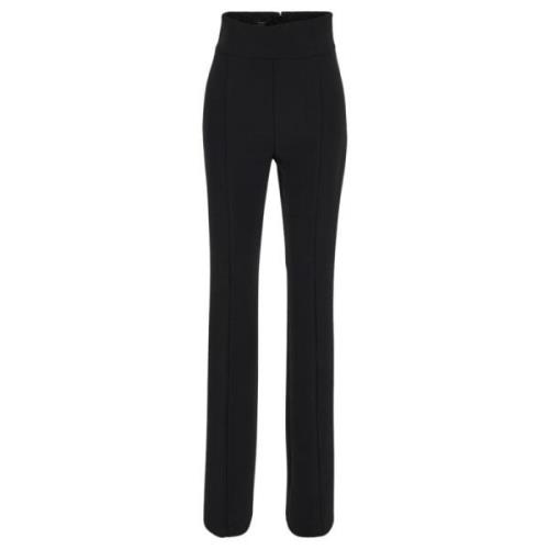 Solopaca Polyester Broek Pinko , Black , Dames