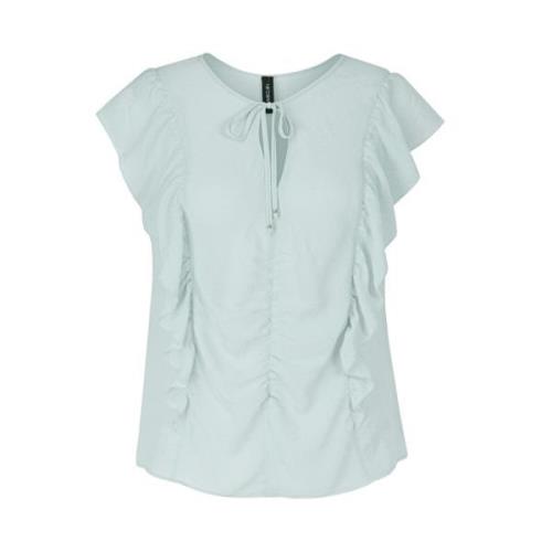 Marc Cain top met ruches Marc Cain , Blue , Dames