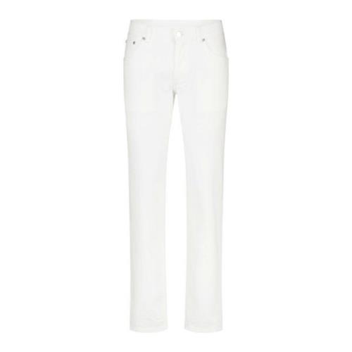 Straight Jeans Etro , White , Heren