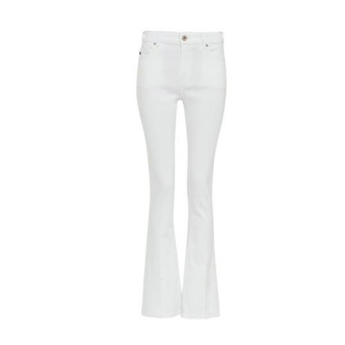 Flared Jeans Adriano Goldschmied , White , Dames