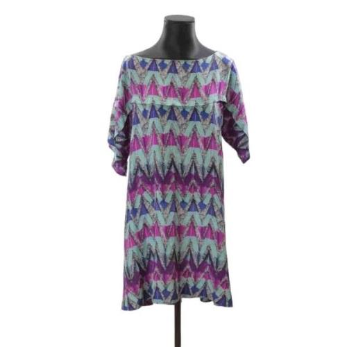 Pre-owned Silk dresses Chloé Pre-owned , Multicolor , Dames