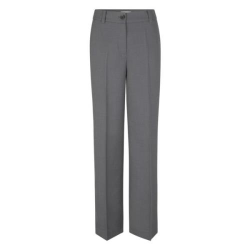 Grijze Gale 2 Wijde Pijp Broek Modström , Gray , Dames