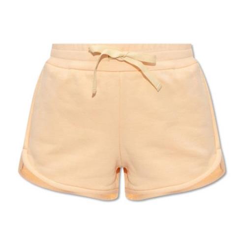 Katoenen shorts Jil Sander , Orange , Dames