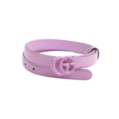 Pre-owned Leather belts Gucci Vintage , Pink , Dames