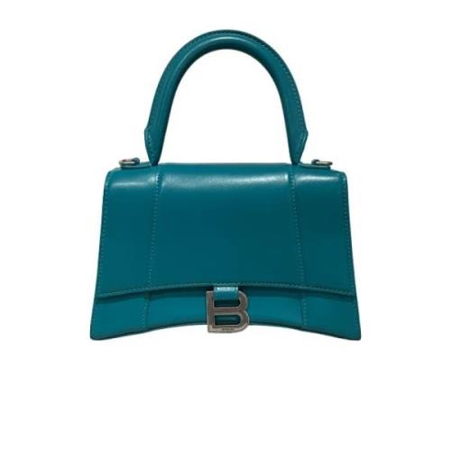 Pre-owned Leather handbags Balenciaga Vintage , Green , Dames