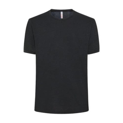 T-Shirts Sun68 , Black , Heren