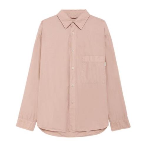 Grijs Roze Shirt Amu108P4290569 Amish , Pink , Heren