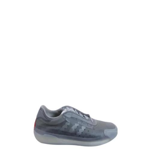 Pre-owned Fabric sneakers Prada Vintage , Gray , Dames