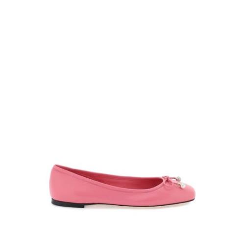 Elegante Ballerina Flats Jimmy Choo , Pink , Dames