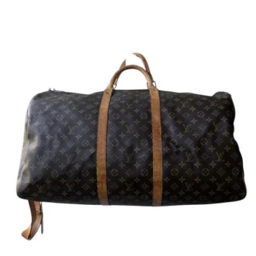 Pre-owned Canvas louis-vuitton-bags Louis Vuitton Vintage , Brown , Da...