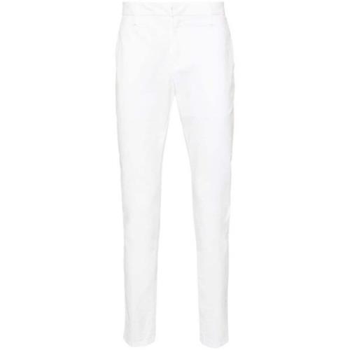 Slim-fit Trousers Dondup , White , Heren