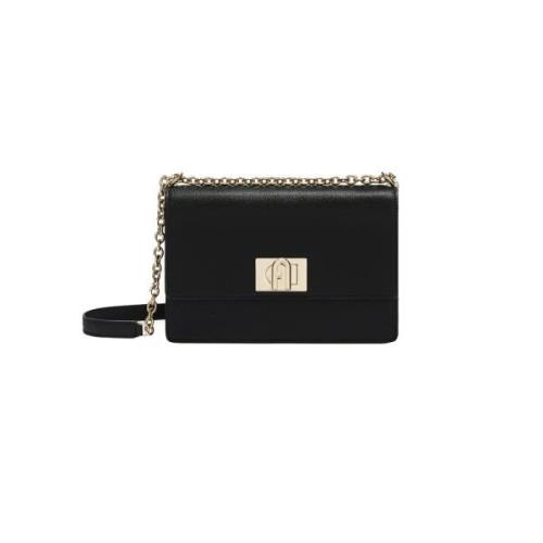 Zwarte Bafiaco 1927 O6000 Tas Furla , Black , Dames