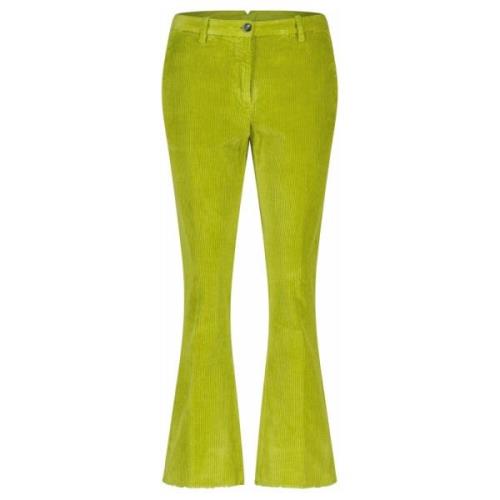 Elegante Corduroy Broek Nine In The Morning , Green , Dames