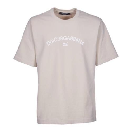 T-Shirts Dolce & Gabbana , Beige , Heren