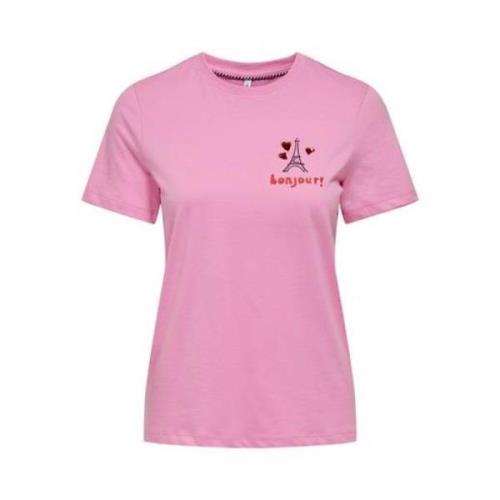 T-Shirts Only , Pink , Dames