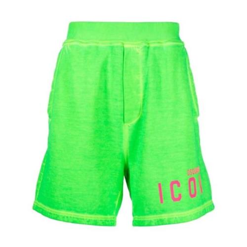 Casual Shorts Dsquared2 , Green , Heren