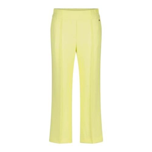 Wide Trousers Marc Cain , Yellow , Dames