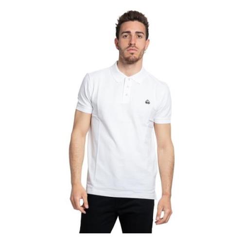 Polo Shirt Moose Knuckles , White , Heren