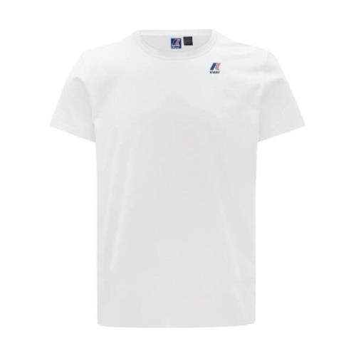 Polo T-shirt K-Way , White , Heren