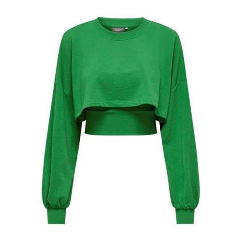 Sweatshirts Only , Green , Dames