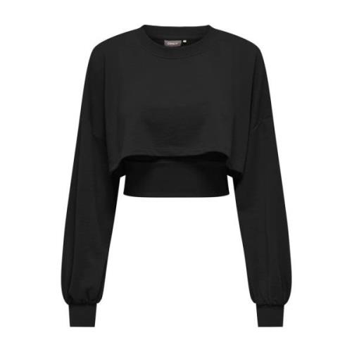 Sweatshirts Only , Black , Dames