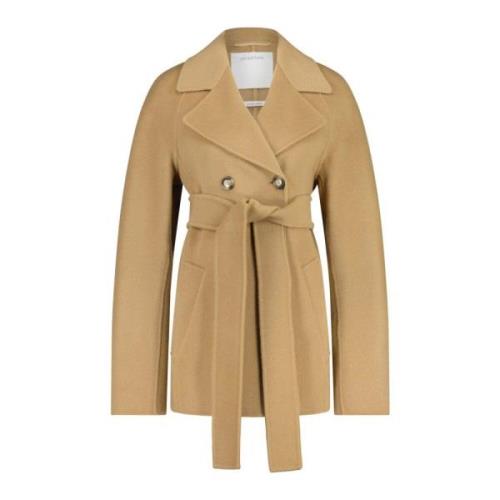Belted Coats Sportmax , Brown , Dames