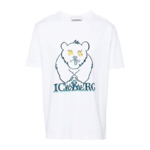T-Shirts Iceberg , White , Heren