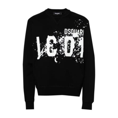 Sweatshirts Dsquared2 , Black , Heren