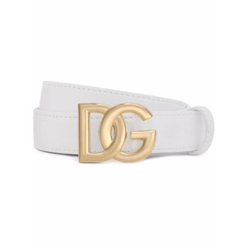 Belts Dolce & Gabbana , White , Dames