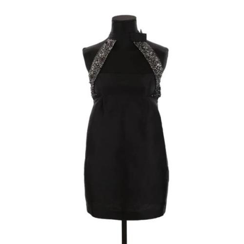 Pre-owned Silk dresses Gucci Vintage , Black , Dames