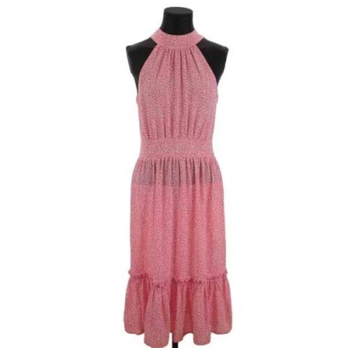 Pre-owned Polyester dresses Michael Kors Pre-owned , Pink , Dames