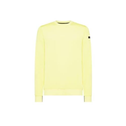 Gele Neopreen Ronde Fleece Sweater RRD , Yellow , Heren