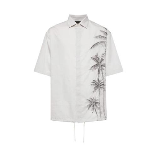 Short Sleeve Shirts Emporio Armani , White , Heren
